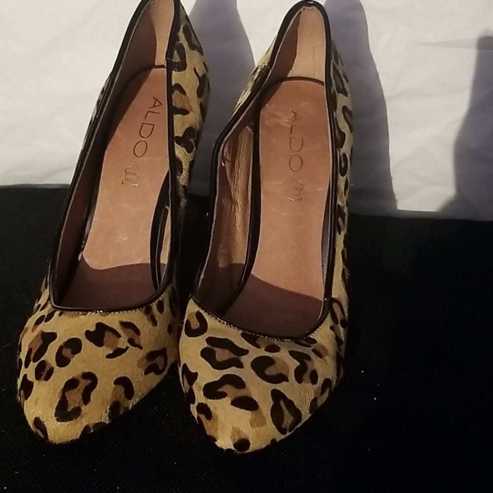Animal Print Aldo Heels (Aap)